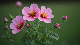 Pink Blooms Pink Blooms