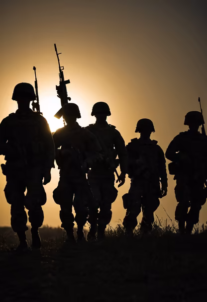Marching into the Sunset