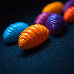 Colorful Croissant Dreams