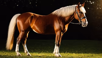 Majestic Haflinger