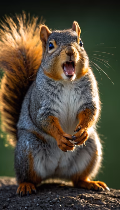 Surprised Squirrel Surprised Squirrel