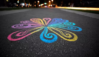 Sidewalk Art Sidewalk Art