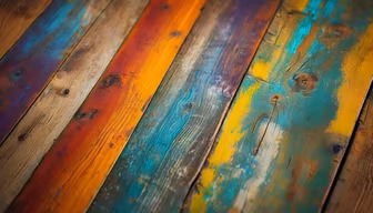 Colorful Wood Colorful Wood