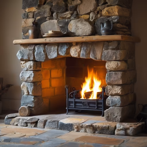 Cozy Fireplace