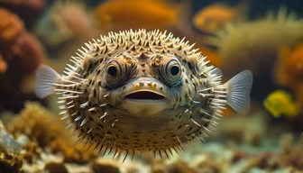 Pufferfish Portrait