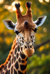Giraffe Stare Giraffe Stare