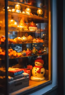 Holiday Window Display