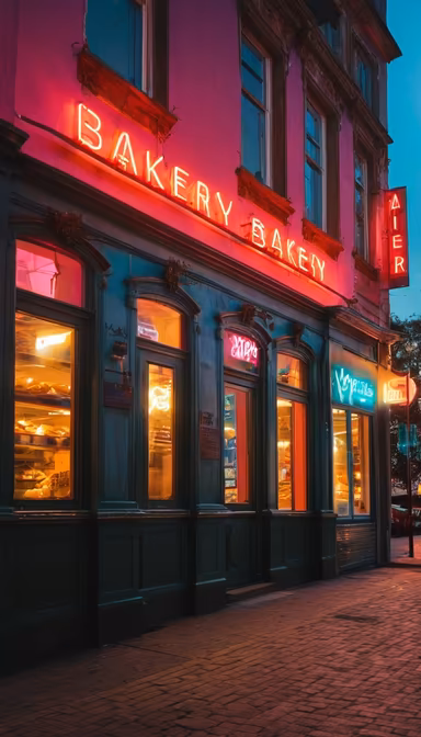 Bakery at Night