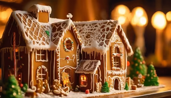Gingerbread Dream House Gingerbread Dream House