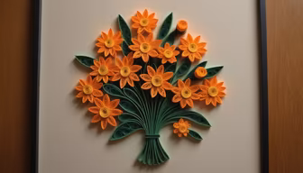 Paper Quilled Flowers Paper Quilled Flowers