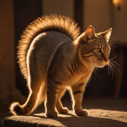 Golden Hour Feline Golden Hour Feline