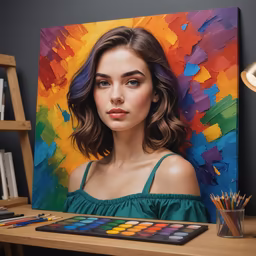Colorful Portrait Colorful Portrait