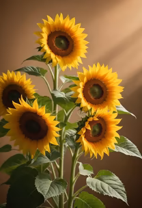 Golden Sunflowers