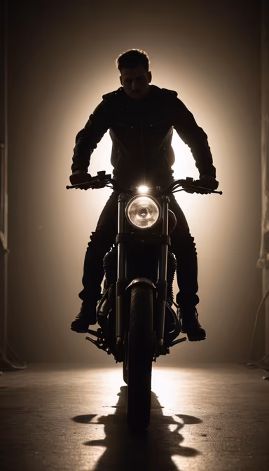 Riding into the Night