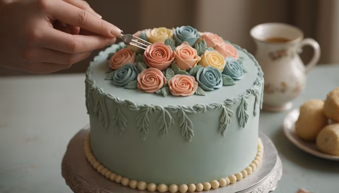 Floral Cake Delight