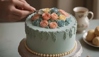 Floral Cake Delight Floral Cake Delight