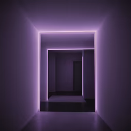 Purple Hallway