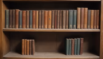 Vintage Bookshelf