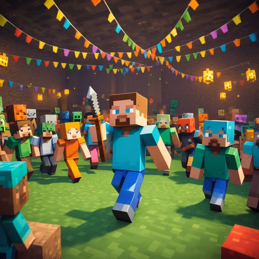 Minecraft Celebration