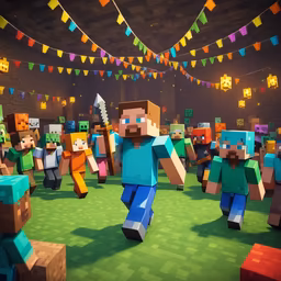 Minecraft Celebration Minecraft Celebration