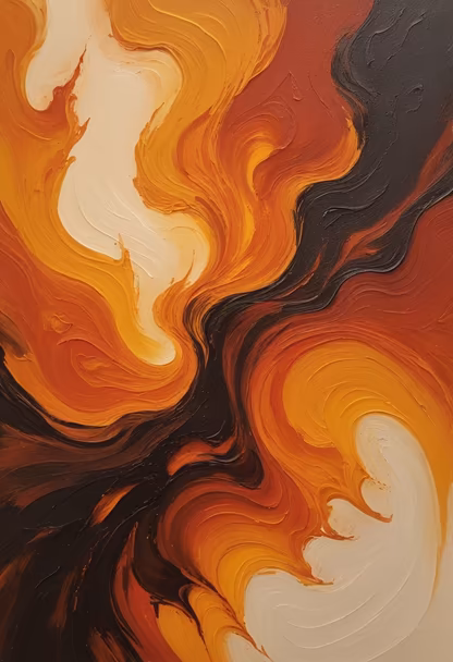 Fiery Abstract