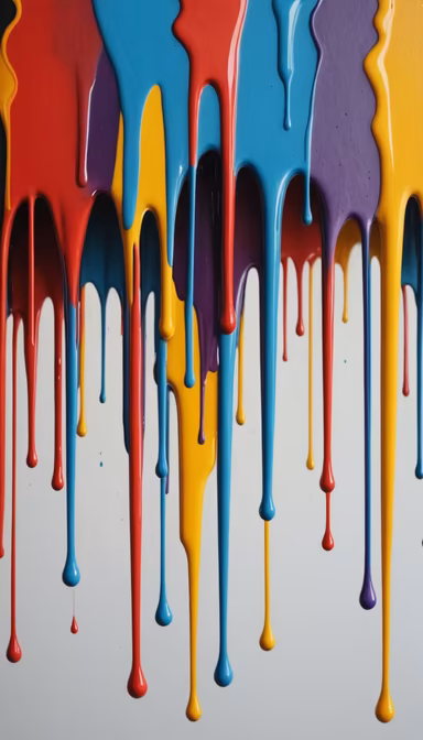 Colorful Drips Colorful Drips