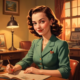 Vintage Office Vibes