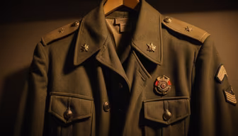 Vintage Military Uniform Vintage Military Uniform