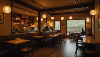 Cozy Cafe Ambiance