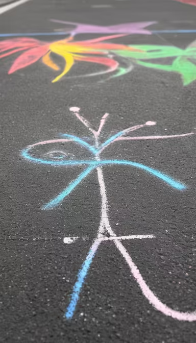 Sidewalk Art Sidewalk Art