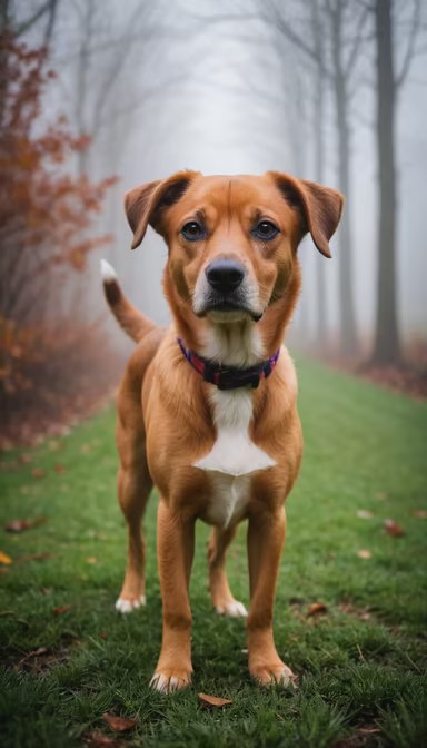Autumnal Canine