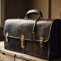 Vintage Leather Briefcase Vintage Leather Briefcase