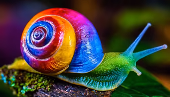 Rainbow Snail