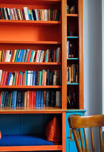 Colorful Bookshelf Colorful Bookshelf