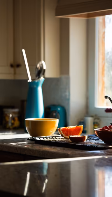 Morning Light in the Kitchen