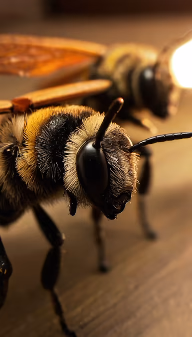 Bee Up Close