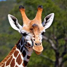 Giraffe Portrait Giraffe Portrait