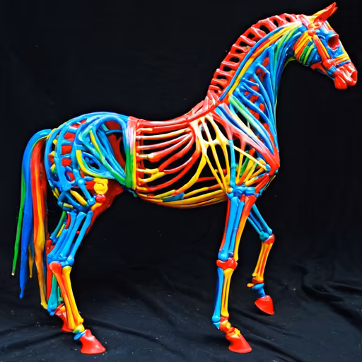Rainbow Horse