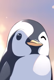 Winking Penguin