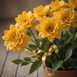 Golden Blooms