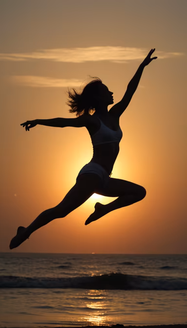 Sunset Leap
