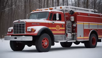 Snow Fire Truck Snow Fire Truck