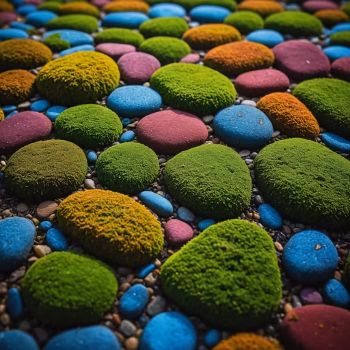Colorful Pebbles
