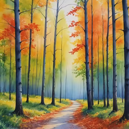 Autumn Path Autumn Path