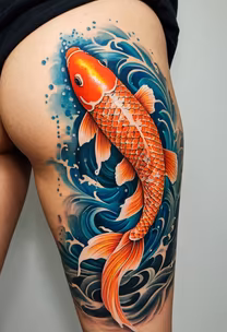 Koi Fish Tattoo Koi Fish Tattoo