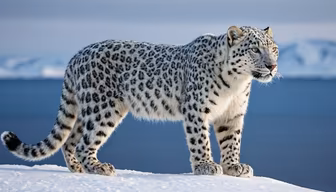 Snow Leopard Majesty Snow Leopard Majesty