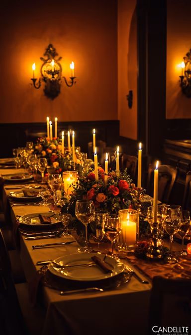 Elegant Dinner Setting Elegant Dinner Setting