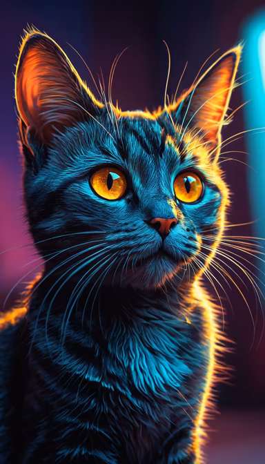 Neon Feline