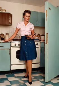 Retro Kitchen Charm Retro Kitchen Charm