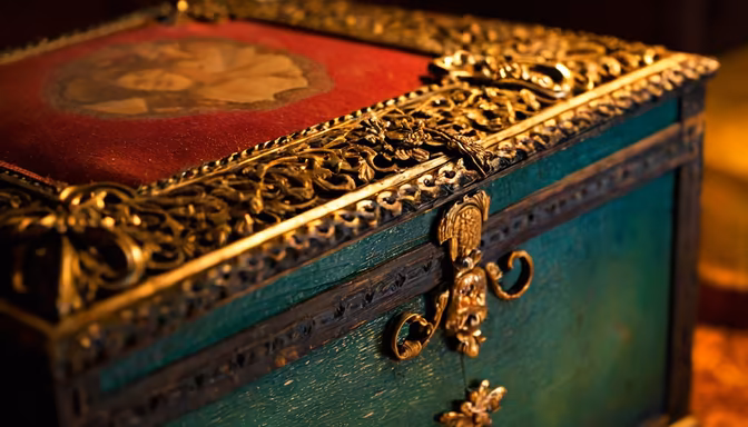 Antique Treasure Chest
